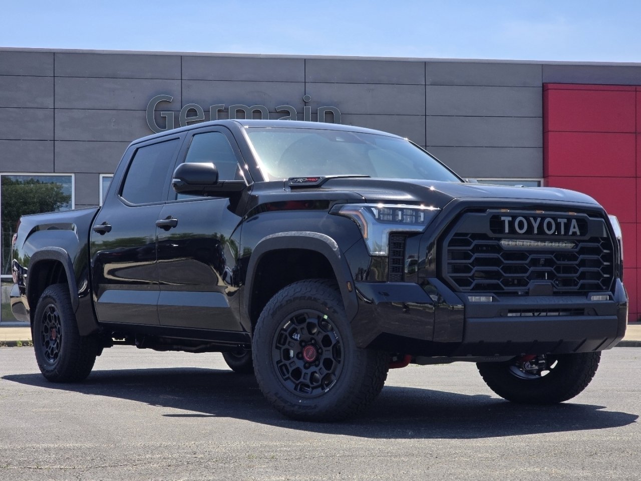 New 2026 Midnight Black Metallic Toyota Tundra TRD Pro image 2