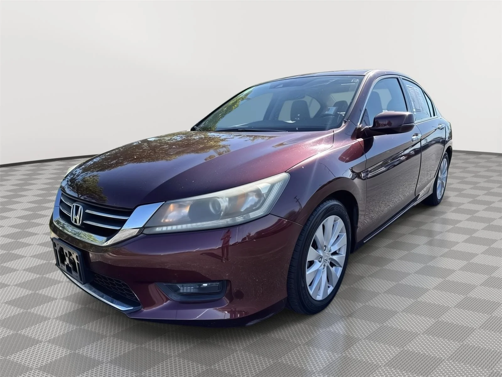 Used 2014 Basque Red Pearl II Honda EX-L image 9