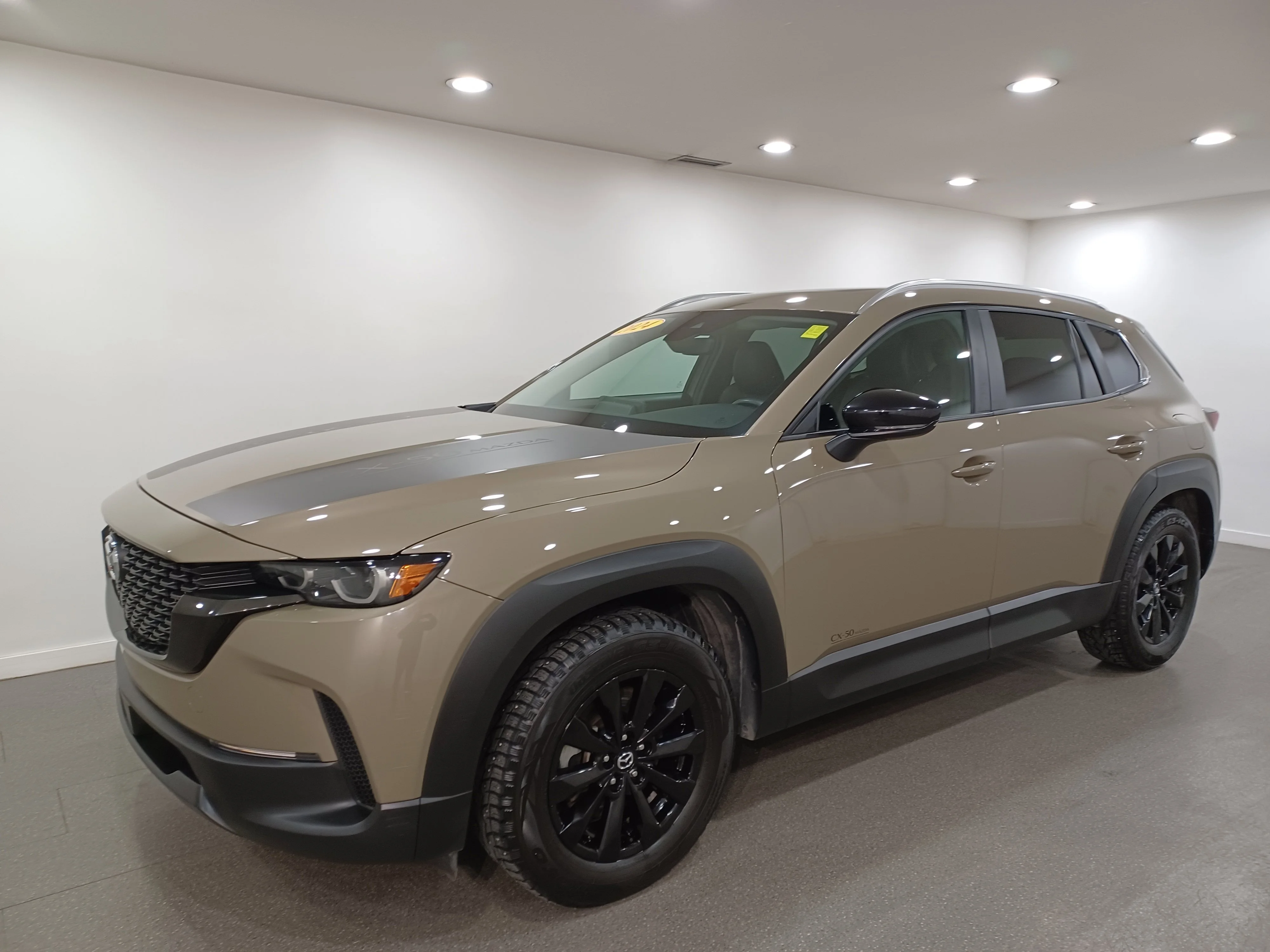 Certified Used 2024 Zircon Sand Metallic Mazda GS-L AWD* Adaptive Cruise | Pano Roof | Htd Wheel | Lane Keep Assist | Blind Spot Detection image 2