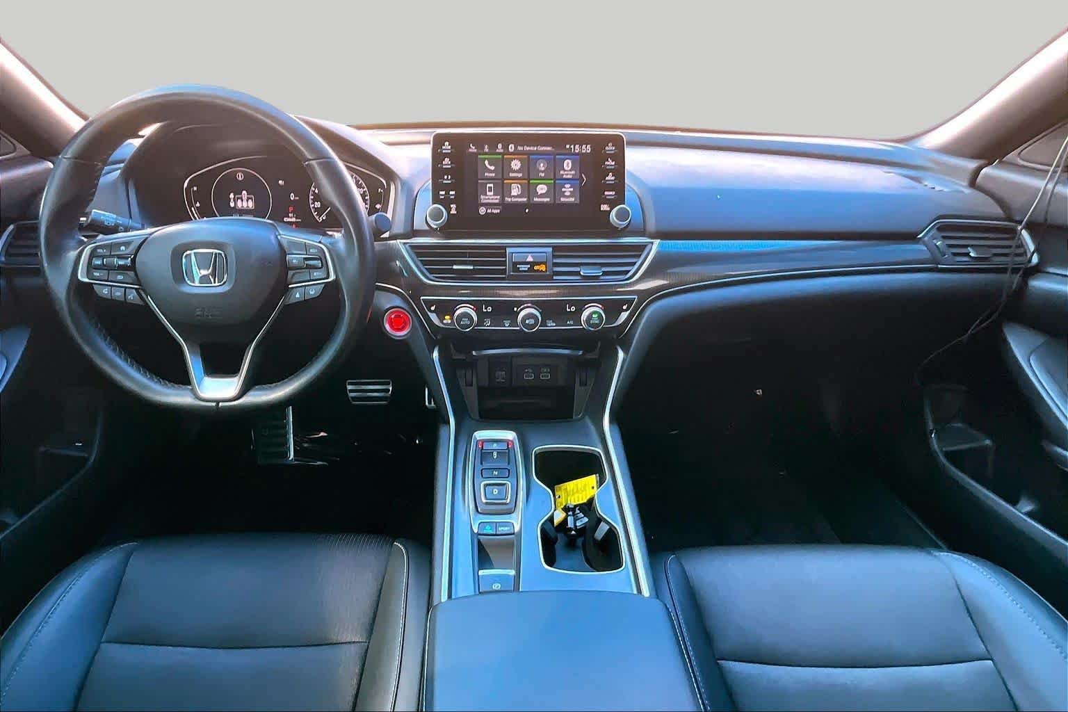 Used 2021 Lunar Silver Metallic Honda Sport image 14