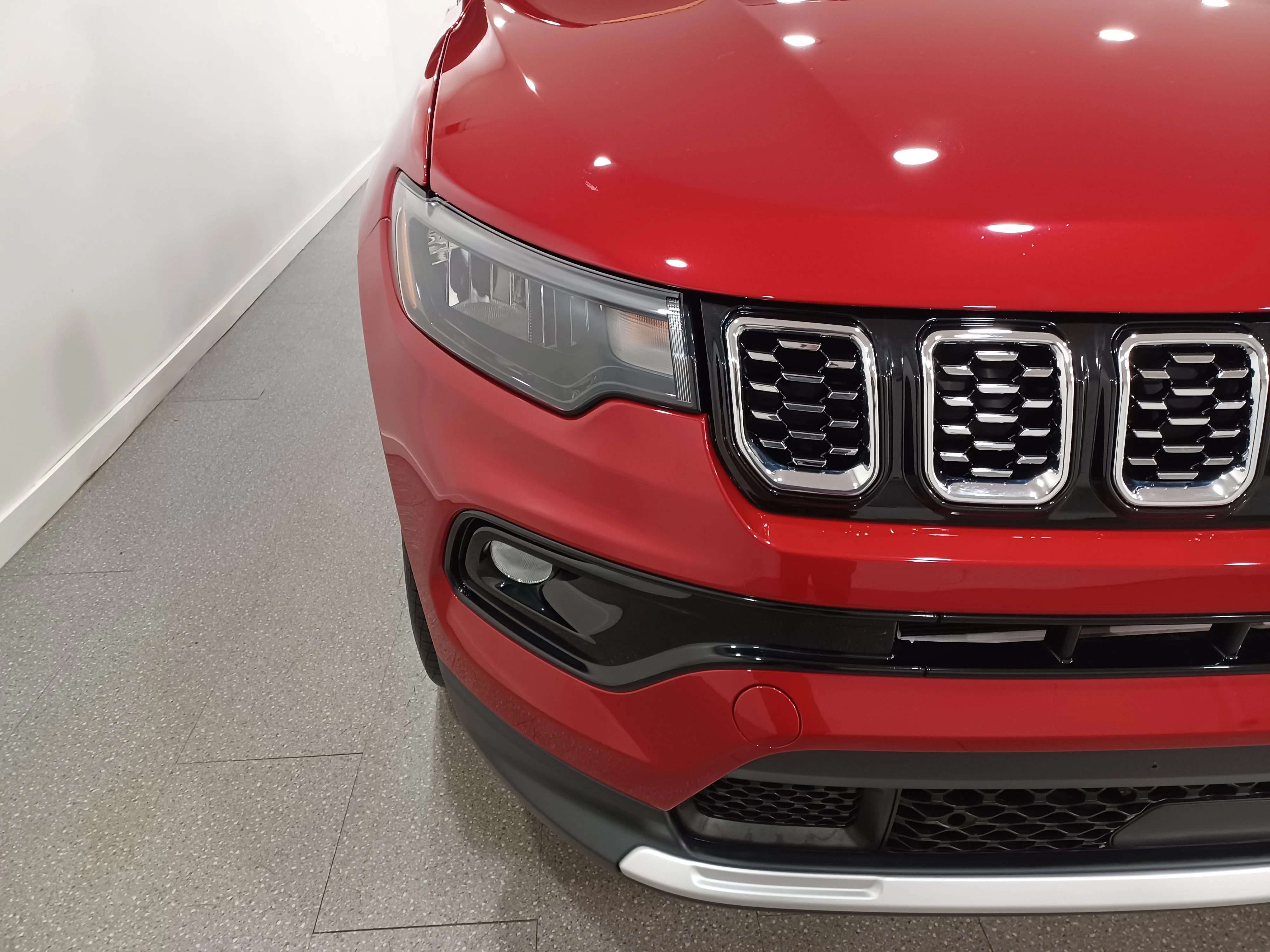 Certified Used 2024 Red Hot Pearl Jeep Limited 4x4*Remote Start | Htd Leather |  Htd Wheel | Blind Spot Detection | Lane Keep Assist image 4