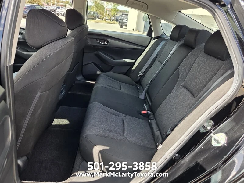 Used 2025 Crystal Black Pearl Honda LX CVT image 10