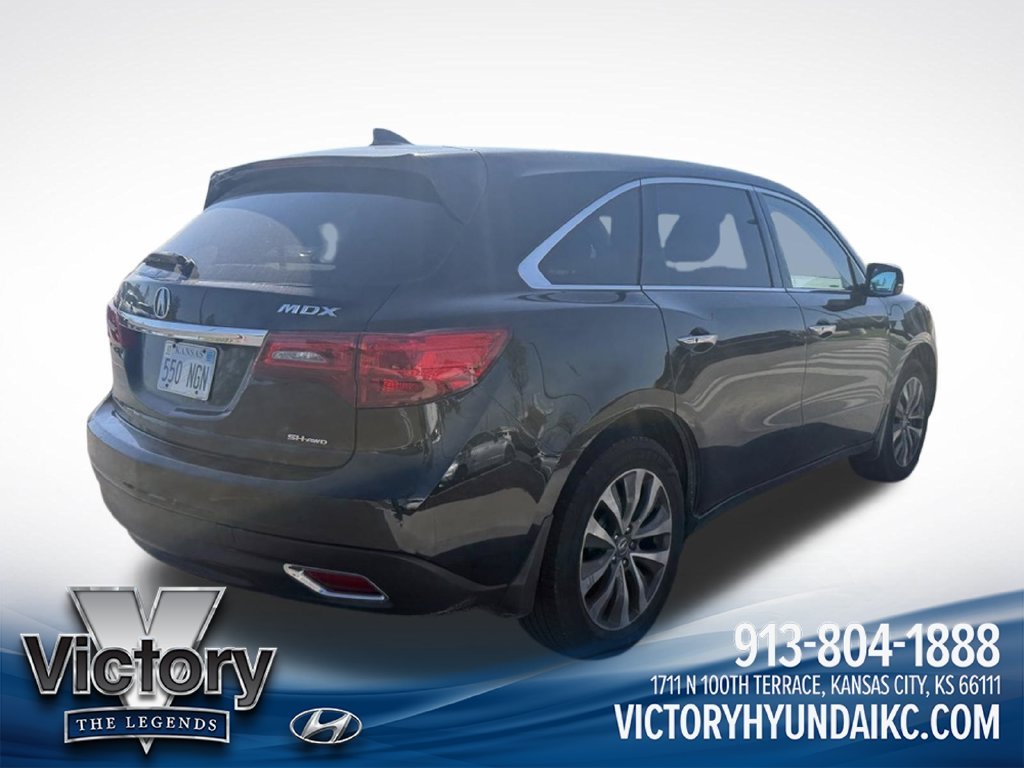 Used 2014 Black Acura 3.5L Technology Package image 3