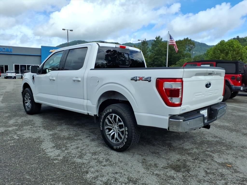 Used 2021 White Ford Lariat image 5