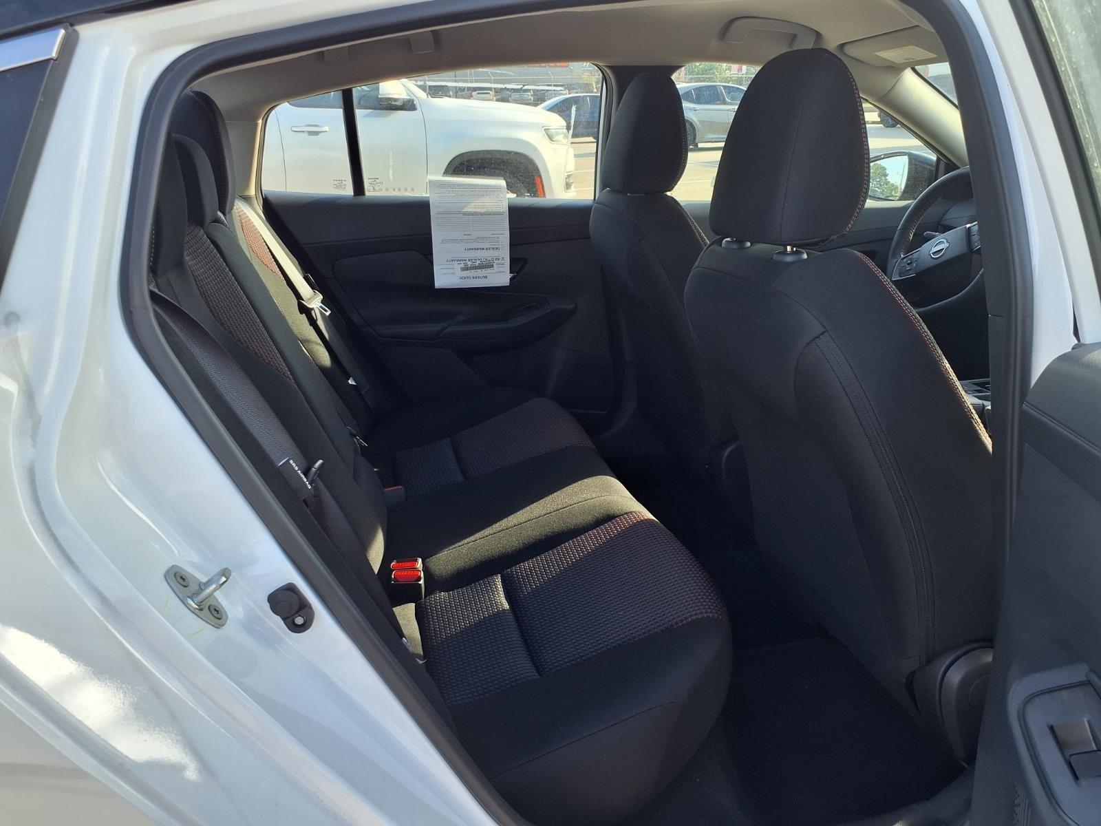 2026 Nissan Sentra SR White at Robbins Nissan