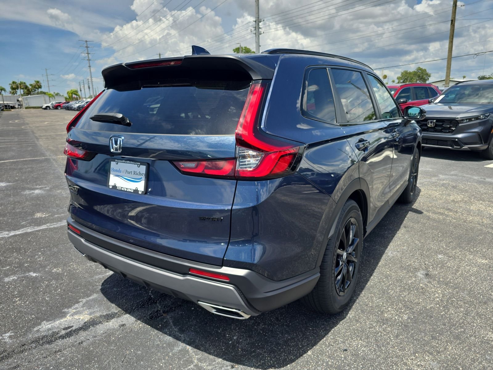 New 2026 Canyon River Blue Metallic Honda Sport image 4