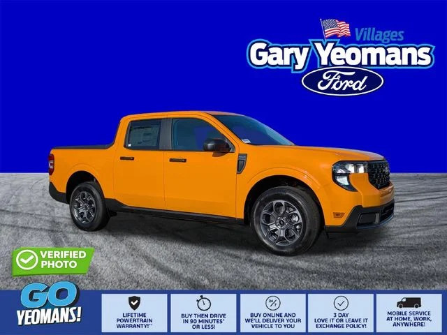 New 2026 Orange Fury Metallic Tri-Coat Ford XLT image 1