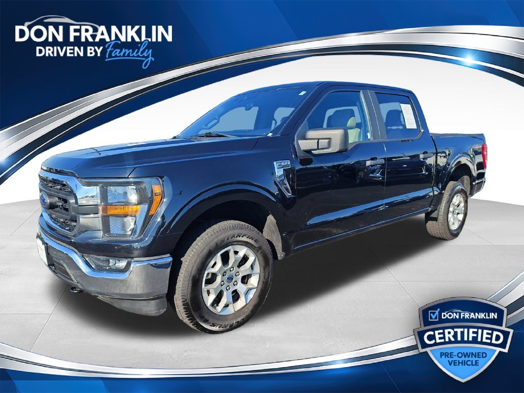 Used 2023 Black Ford XLT image 1