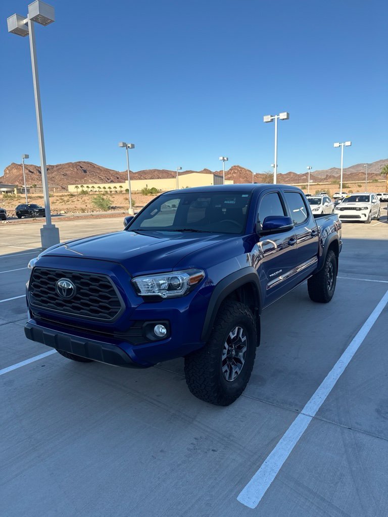 Used 2022 Blue Toyota TRD Off-Road image 1