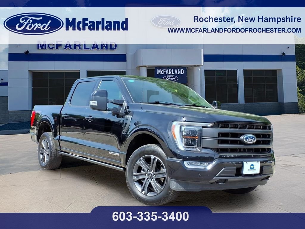 Certified Used 2023 Black Ford Lariat image 1