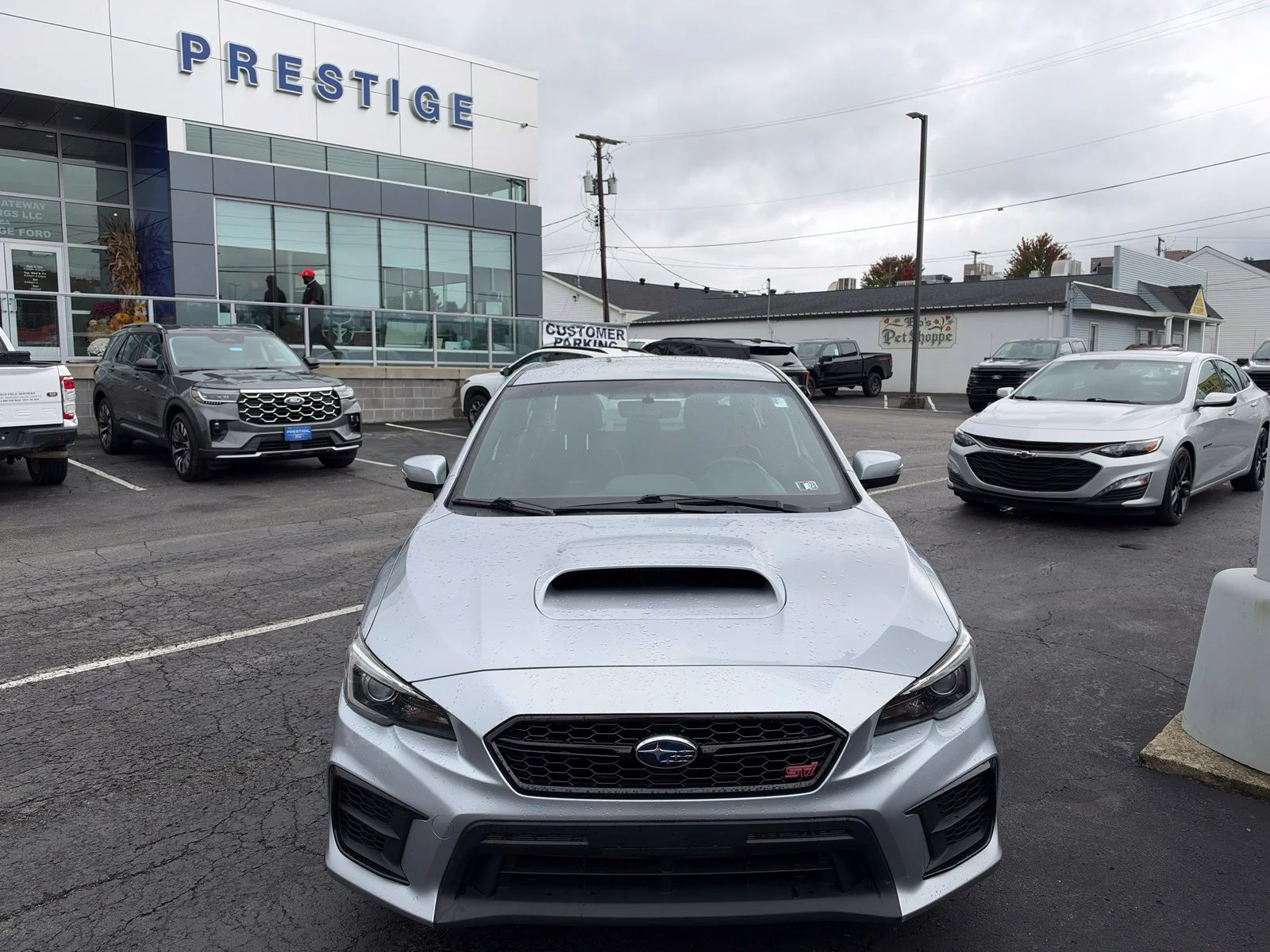 Used 2021 Ice Silver Metallic Subaru STi image 11