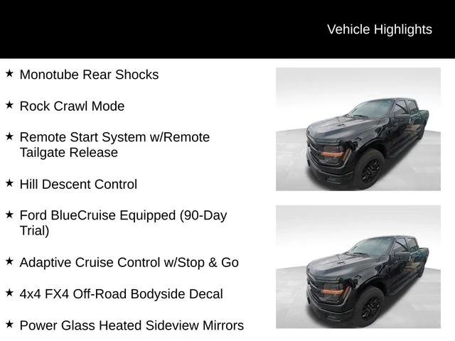 Used 2024 Black Ford XLT image 8
