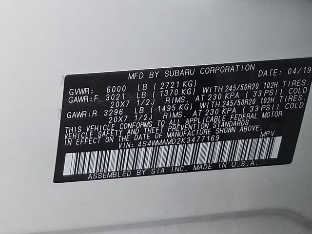 Used 2019 White Subaru Limited image 29