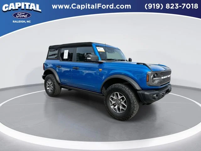 Used 2025 Blue Ford Badlands image 2