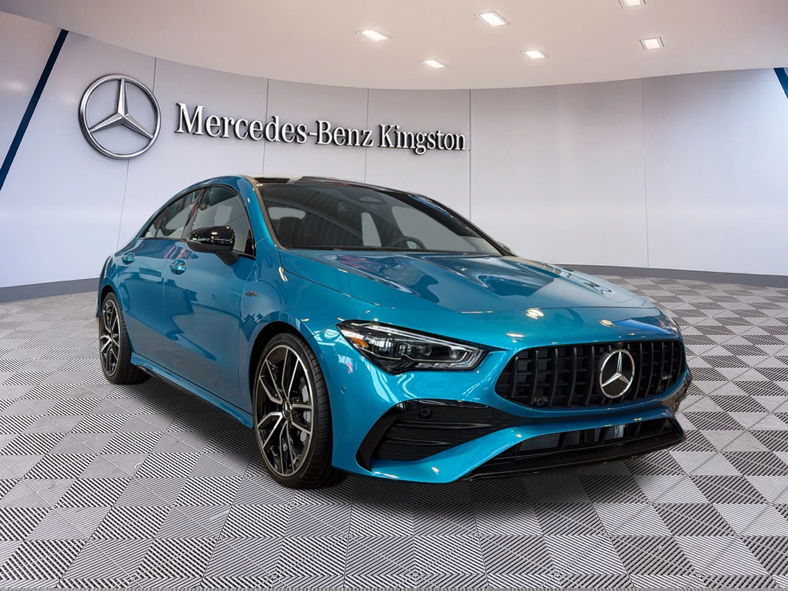 New 2026 Blue Mercedes-Benz Amg Cla 35 4matic image 1