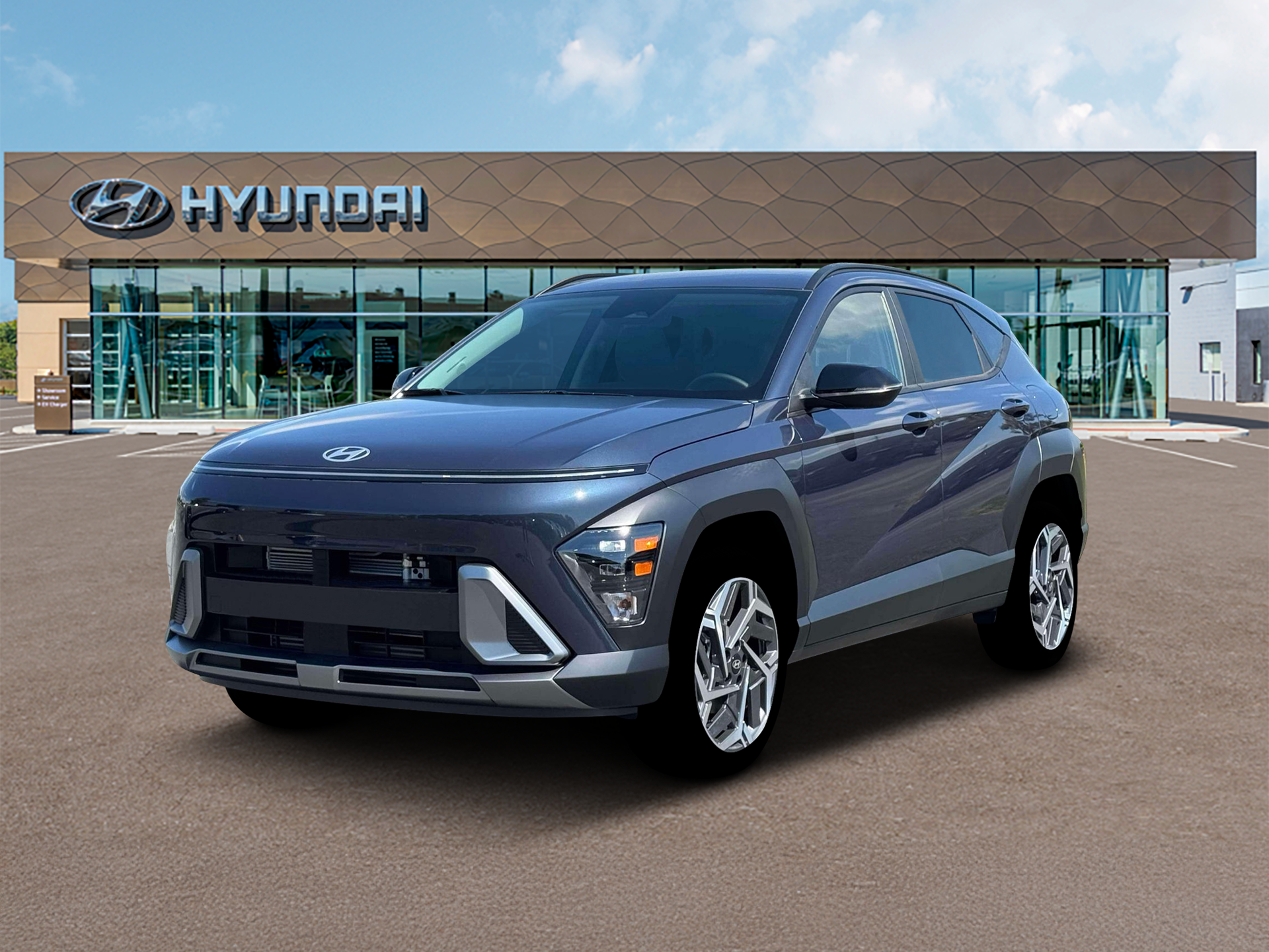New 2026 Denim Blue Pearl Hyundai SEL Premium FWD image 1