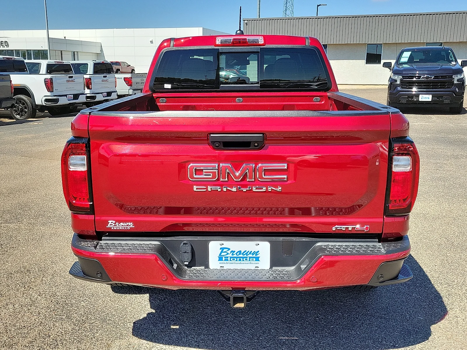 Certified Used 2024 Volcanic Red GMC 4WD AT4 image 9