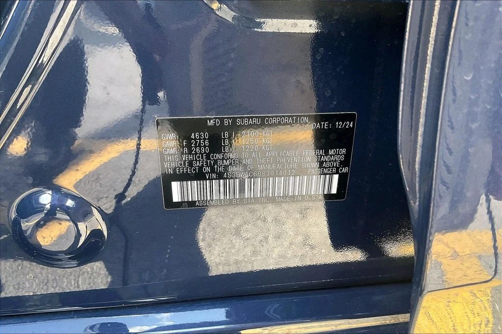 Used 2025 Blue Subaru Premium image 37