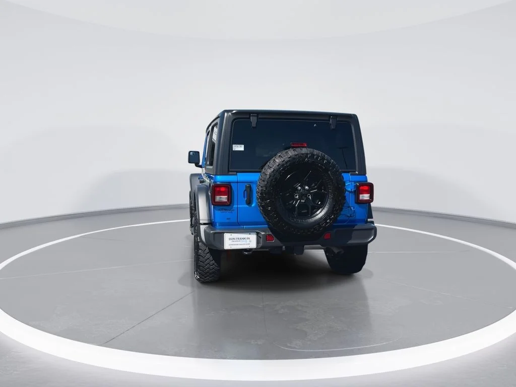 Used 2025 Blue Jeep Willys image 7
