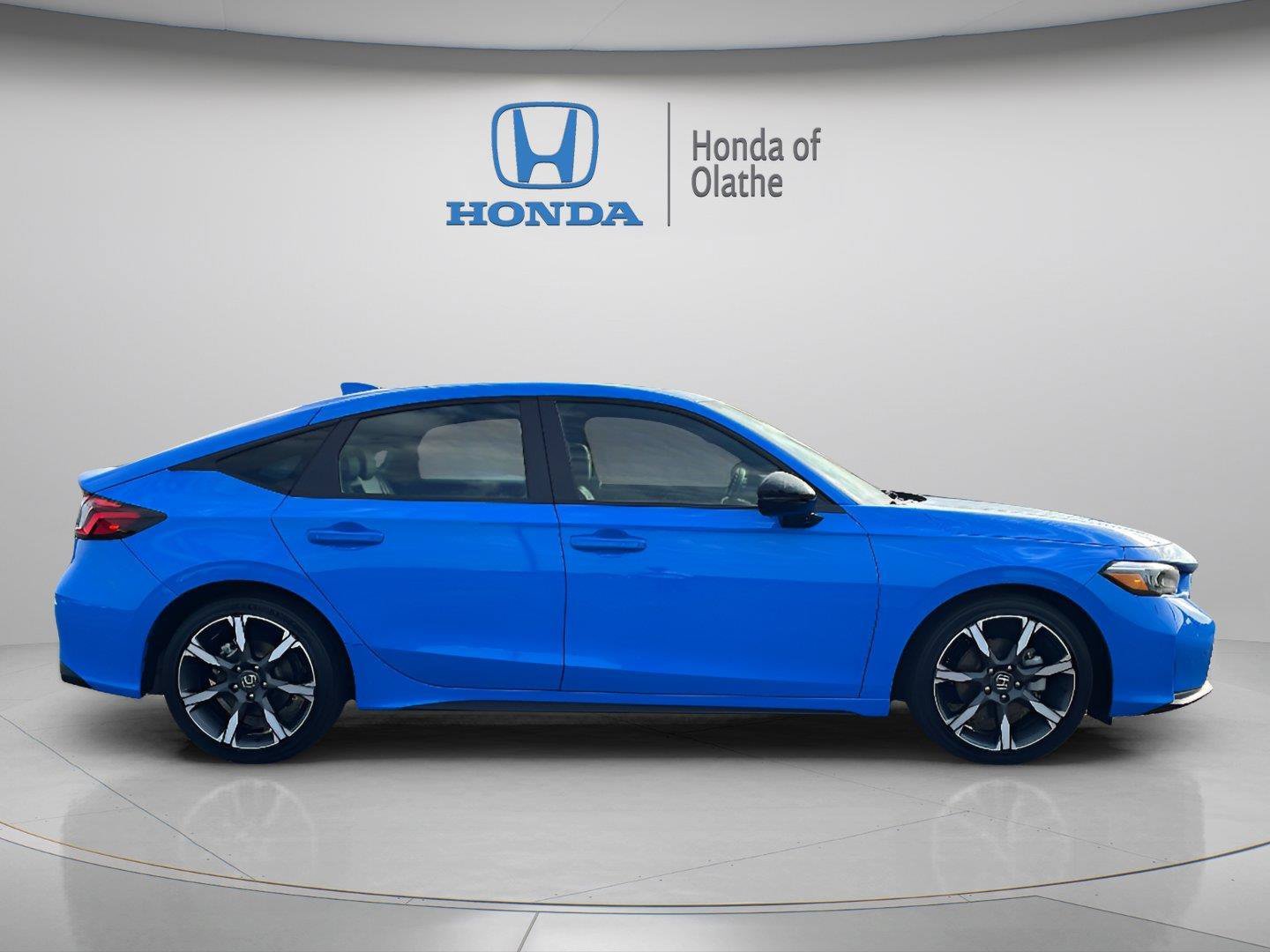 Certified Used 2025 Boost Blue Pearl Honda Sport Touring Hybrid image 13