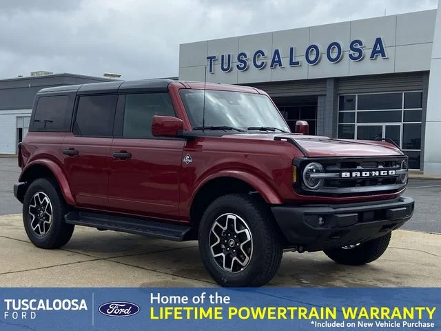 New 2026 Ruby Red Metallic Tinted Clearcoat Ford Outer Banks image 1