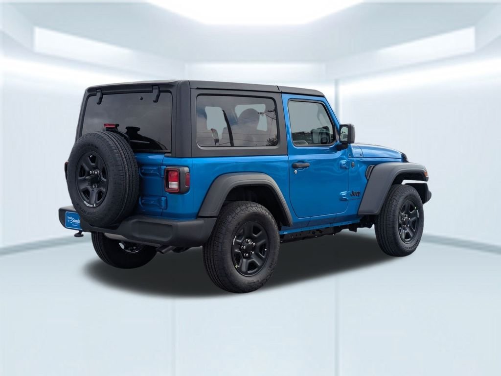 New 2026 Hydro Blue Pearl-Coat Exterior Paint Jeep Sport image 7