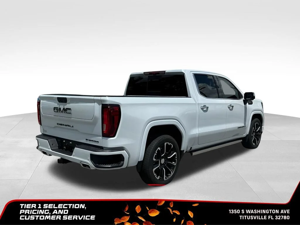 New 2026 Glacier White Tricoat GMC Denali image 8