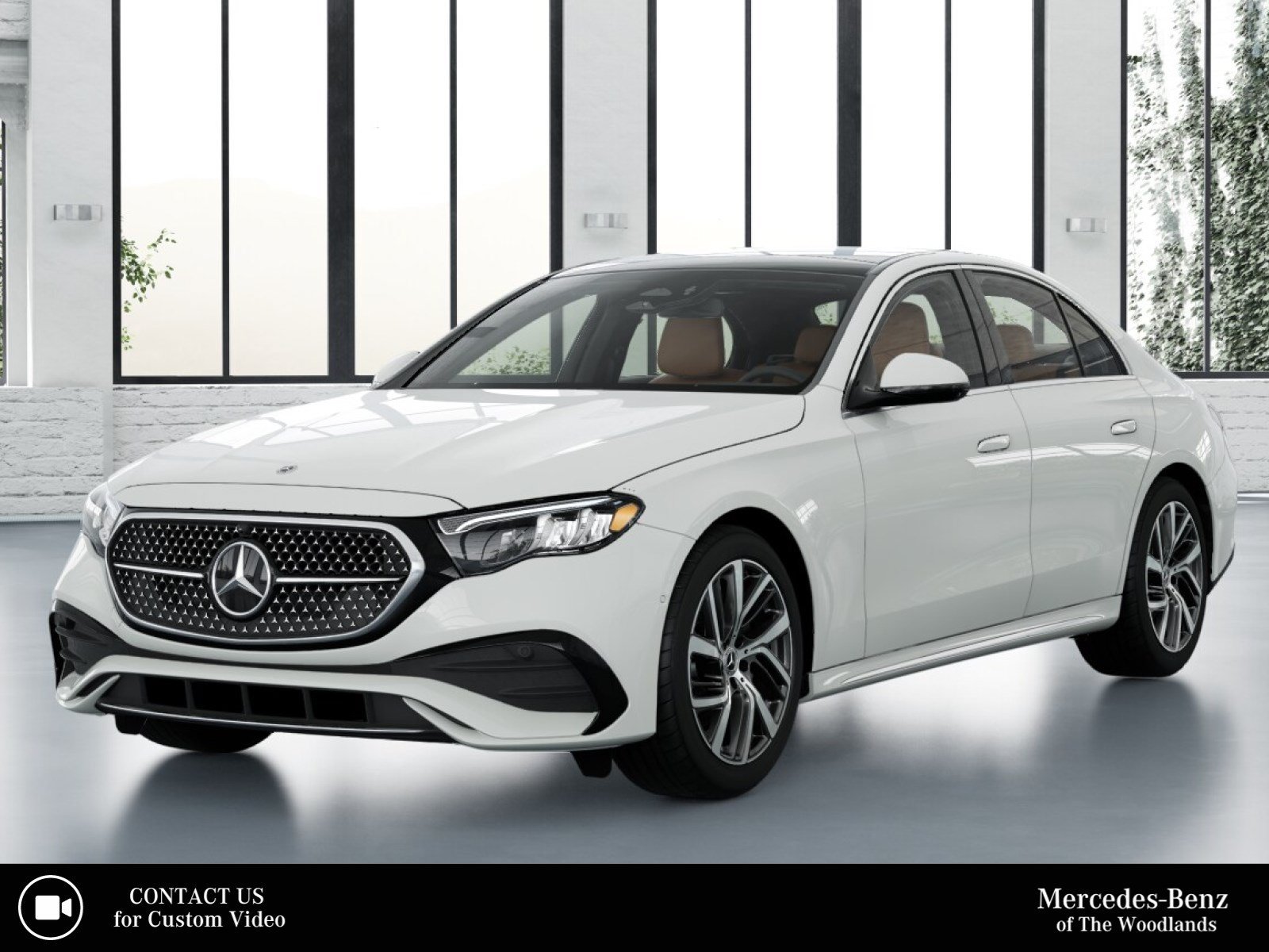 New 2026 Polar White Mercedes-Benz E 350 image 1