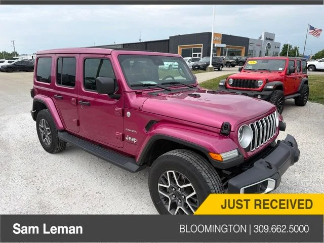 2024 Jeep Wrangler Sahara for sale at Sam Leman Chrysler Jeep Dodge of Bloomington