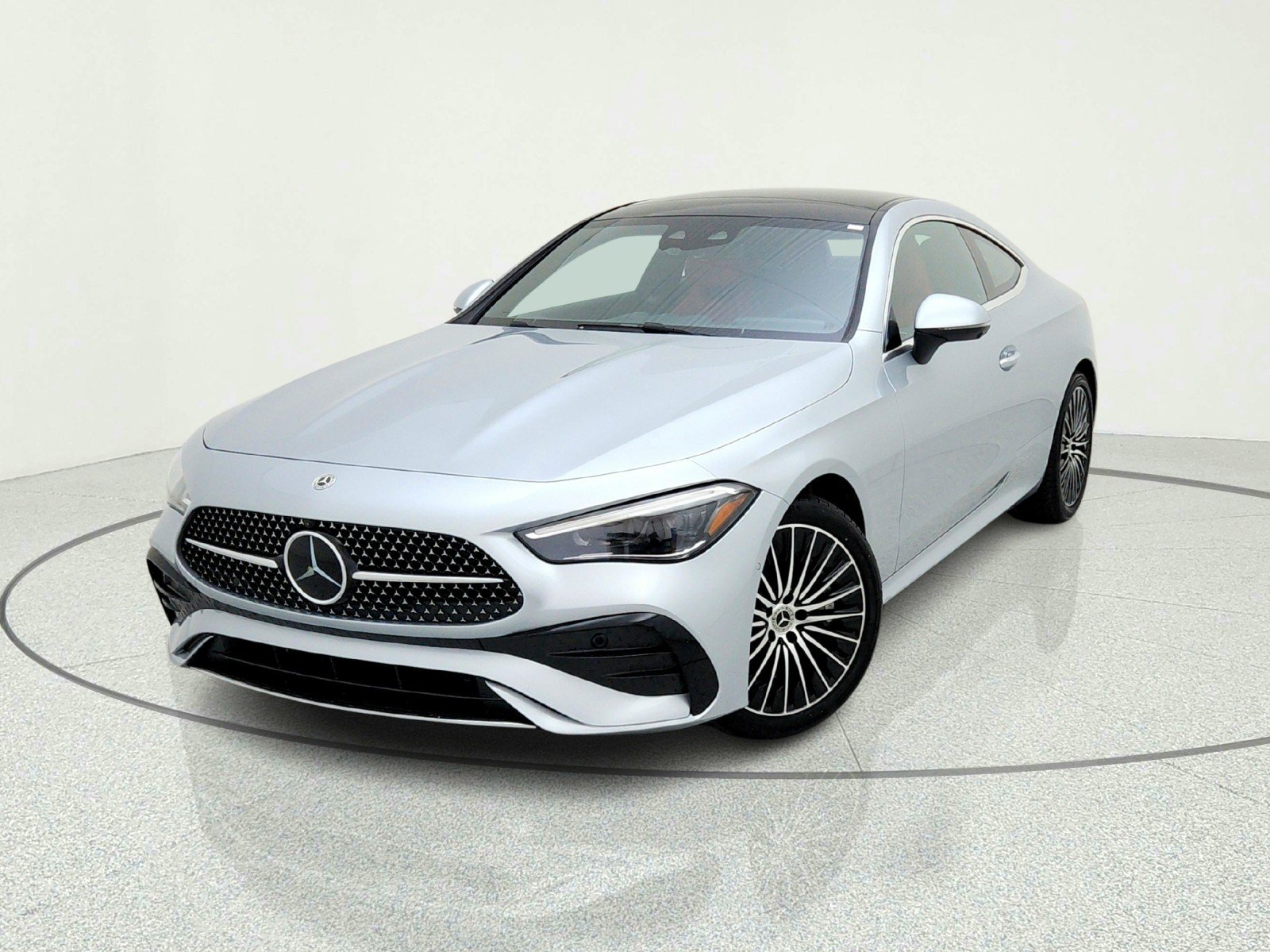 New 2026 Cirrus Silver Metallic Mercedes-Benz CLE 450 4MATIC® Coupe image 2