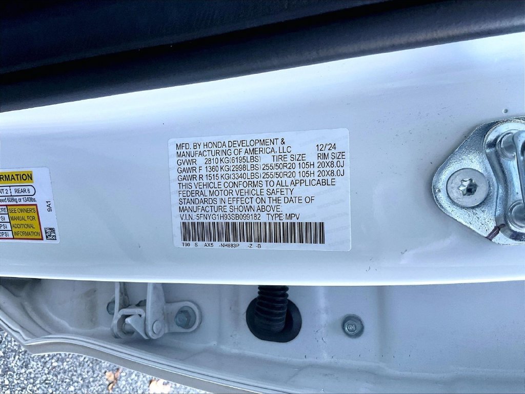 Used 2025 White Honda Black Edition image 36