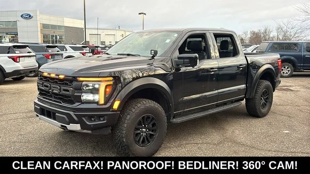 Used 2025 Black Ford Raptor image 3