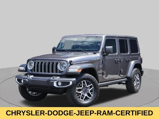 Used 2025 Gray Jeep Sahara image 1