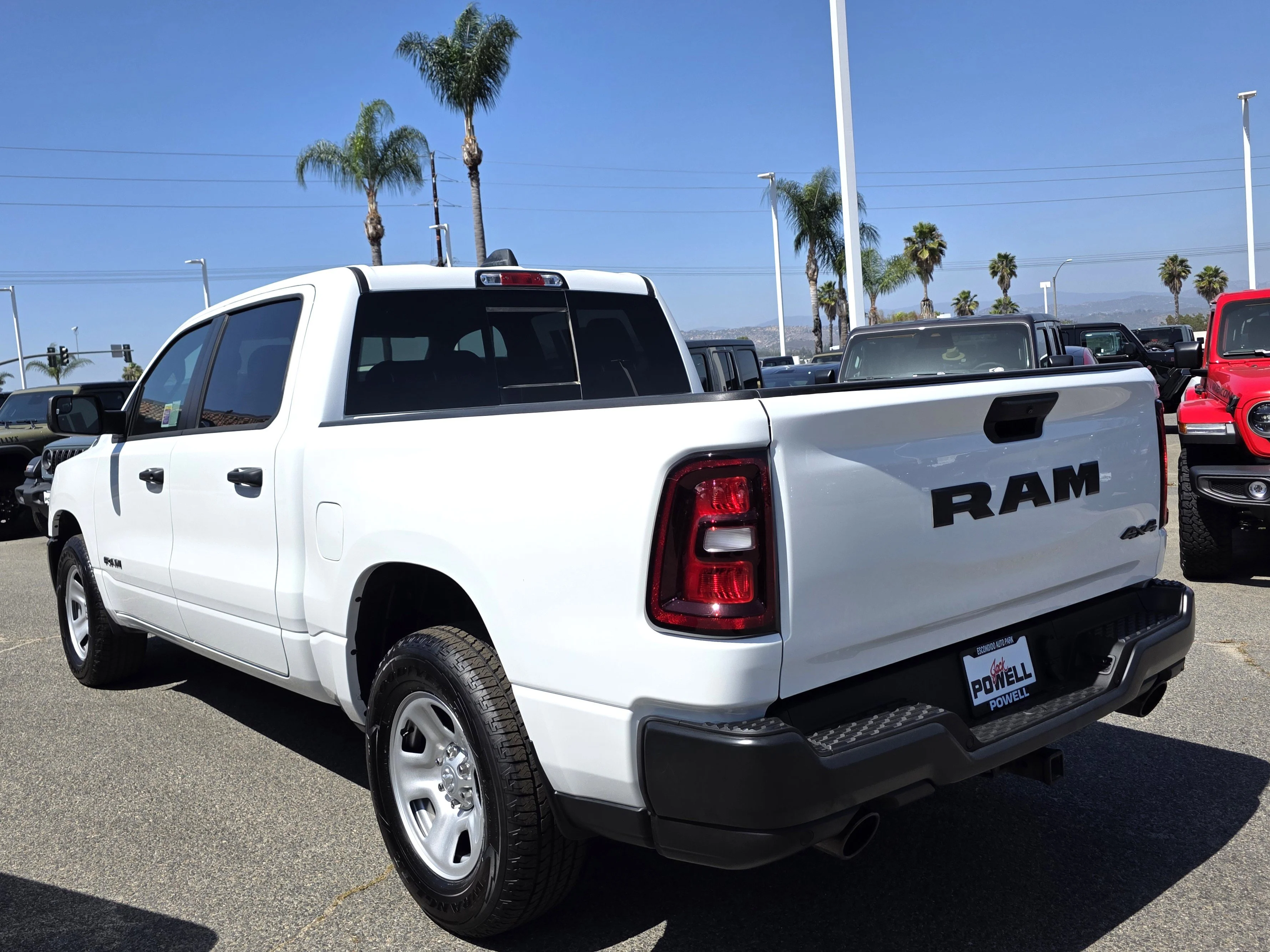 New 2026 Bright White Clearcoat RAM Tradesman image 2