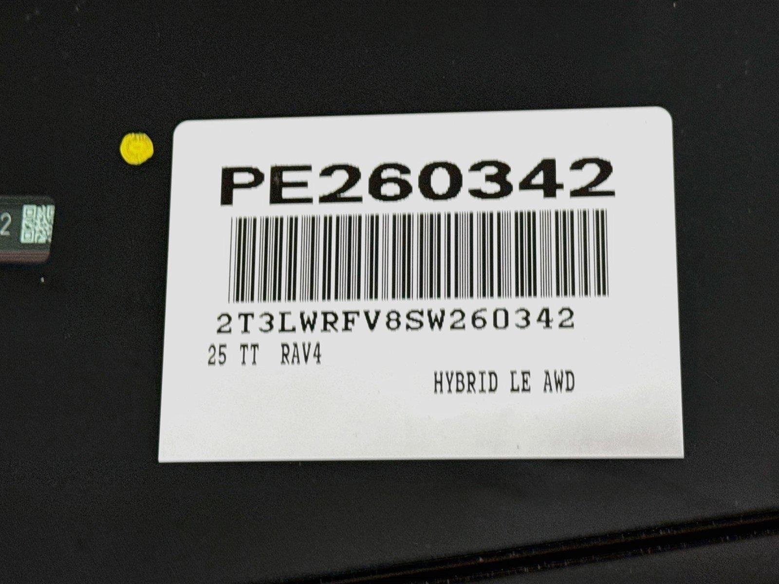 Certified Used 2025 Ruby Flare Pearl Toyota Hybrid LE image 43