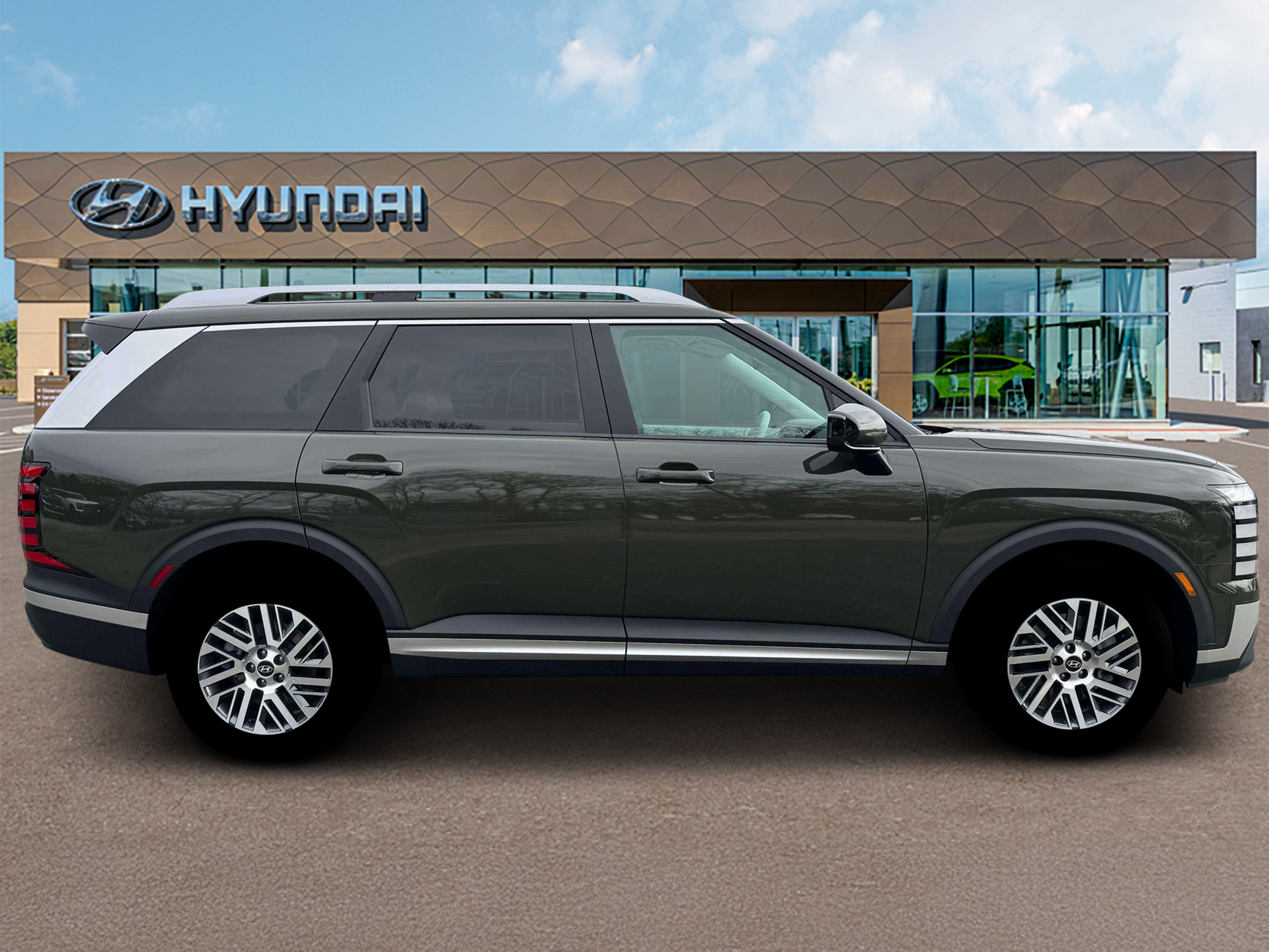 New 2026 Titan Green Hyundai SEL AWD image 9