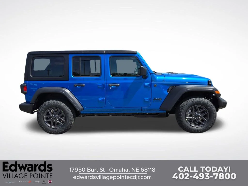 New 2026 Hydro Blue Pearl-Coat Exterior Paint Jeep Sport S image 2