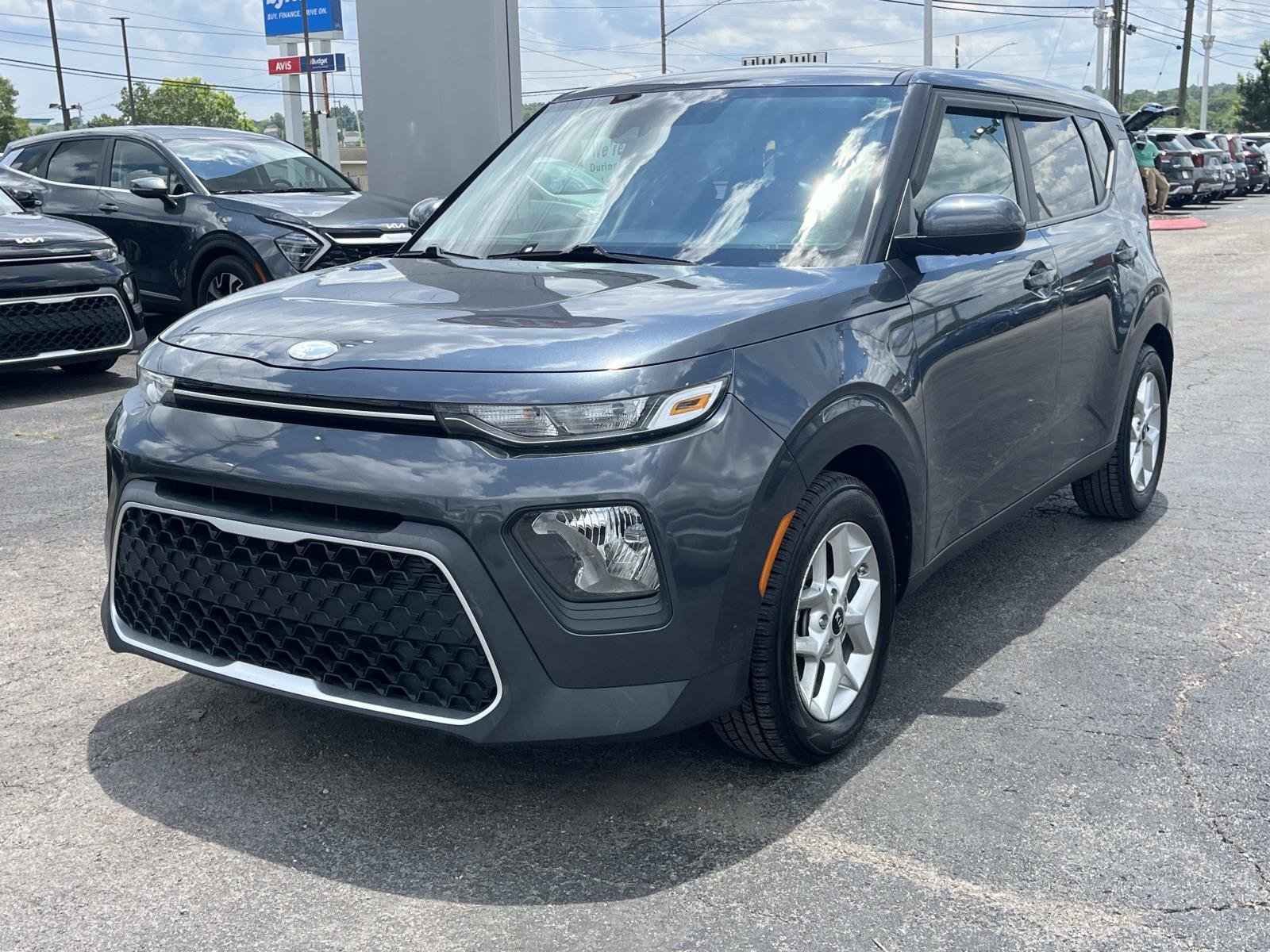 Used 2020 Gravity Grey Kia S image 3