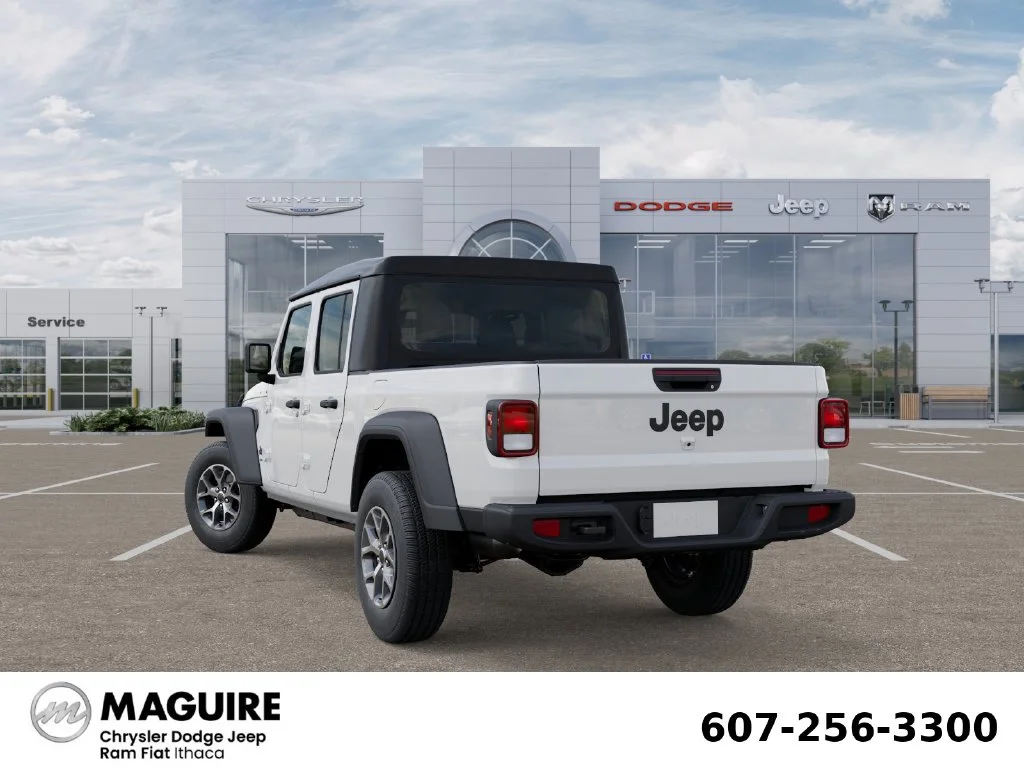 New 2027 Bright White Clearcoat Jeep Sport S image 3