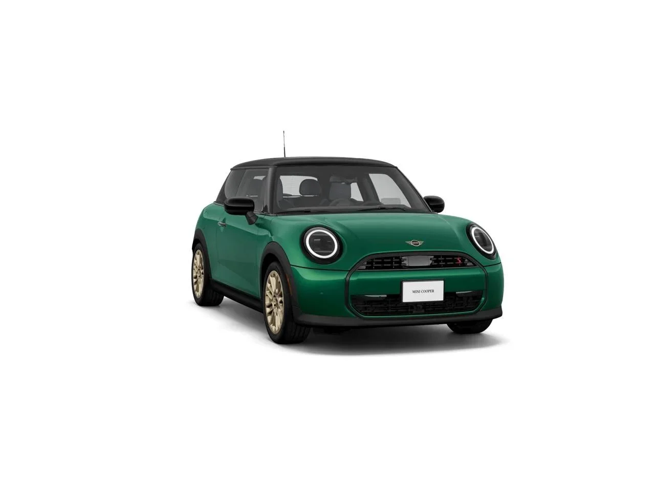 New 2026 British Racing Green MINI Signature Plus image 1