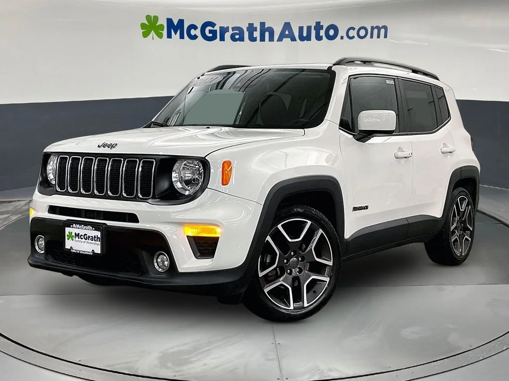 Used 2021 White Jeep Latitude image 2