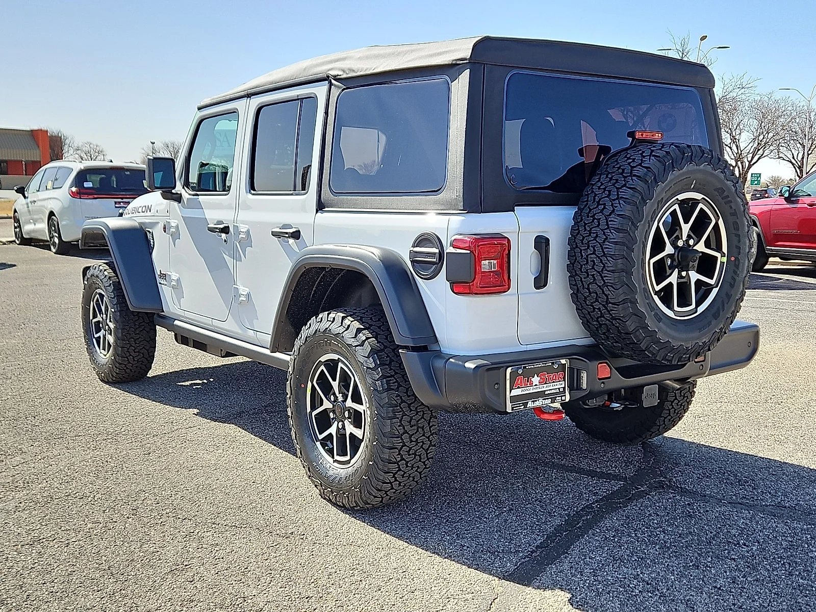 New 2026 Bright White Jeep 4-DOOR RUBICON image 2