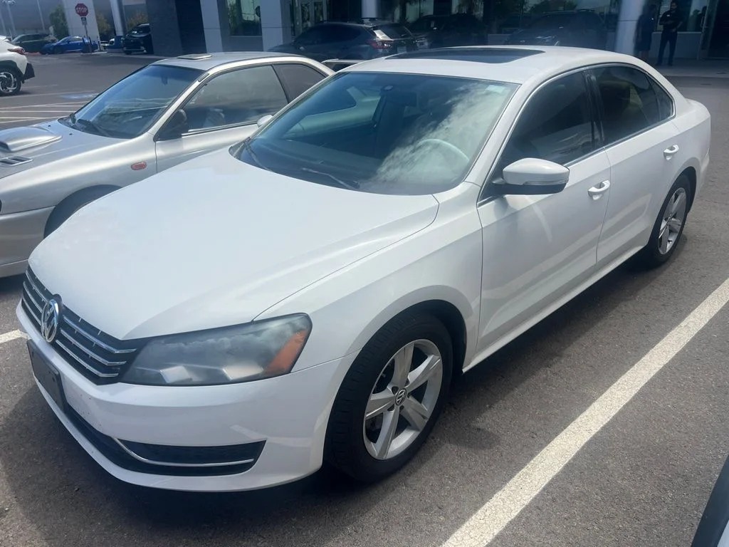Used 2014 Volkswagen Passat SE with VIN 1VWBN7A34EC080949 for sale in Las Vegas, NV