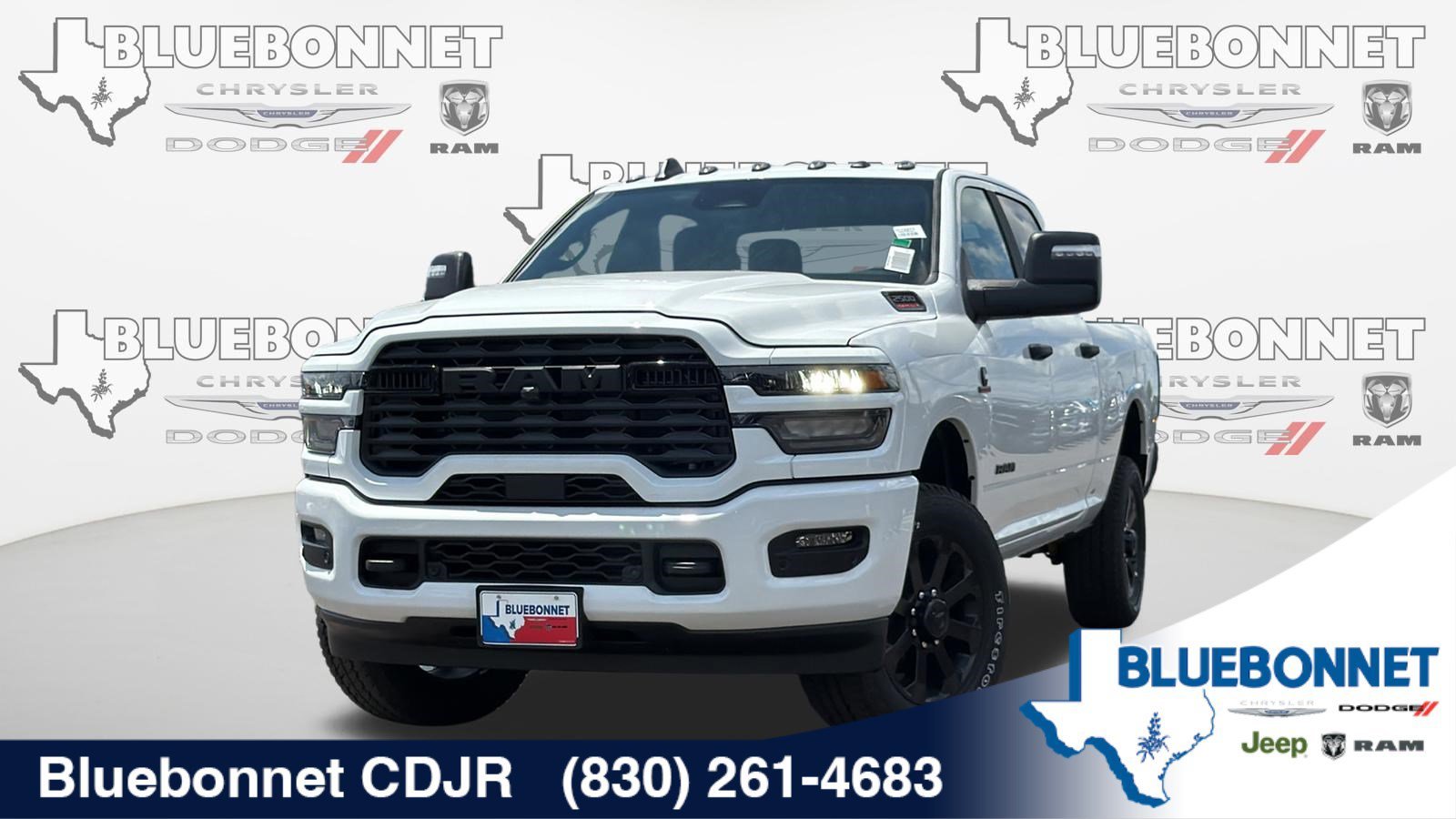 New 2026 Bright White Clear-Coat Exterior Paint RAM Lone Star image 1