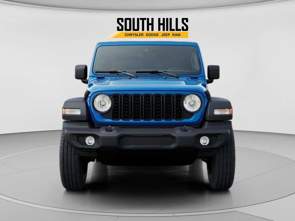 New 2026 Hydro Blue Pearl-Coat Exterior Paint Jeep Sport S image 6