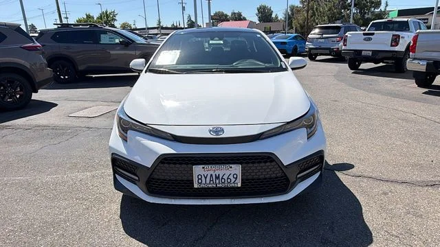 Used 2022 Black Sand Pearl Toyota SE image 8