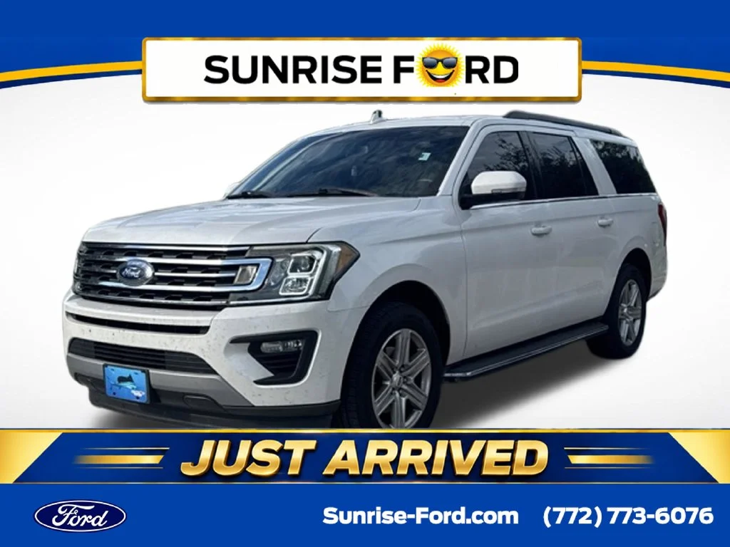 Used 2019 White Platinum Ford XLT image 1