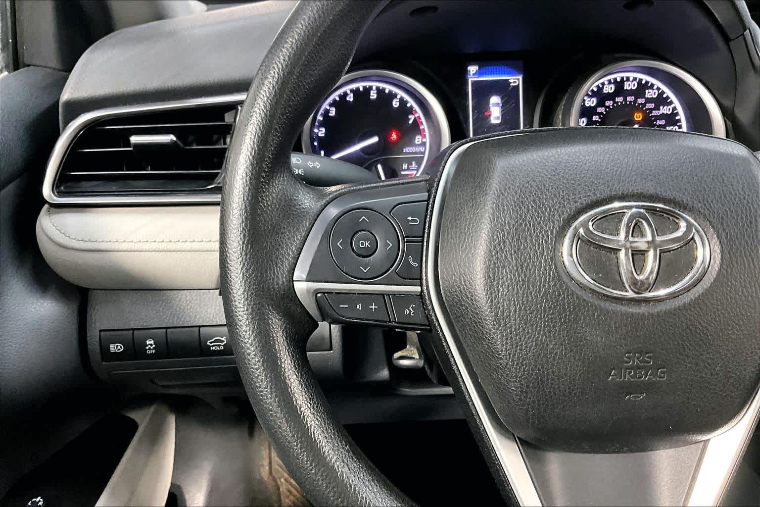 Used 2024 Midnight Black Metallic Toyota LE image 24
