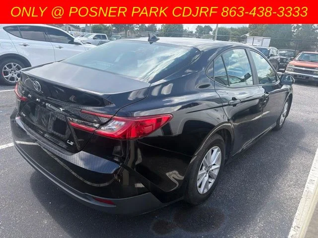 Used 2025 Black Toyota LE image 5