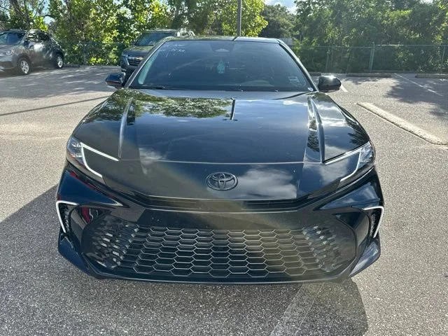Used 2025 Midnight Black Me Toyota XSE image 8